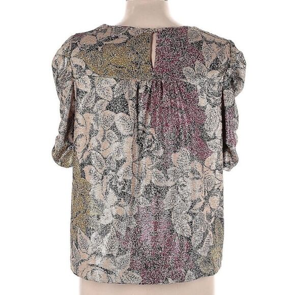 Anthropologie Marie Sequins puff sleeve blouse NWT - Picture 5 of 5